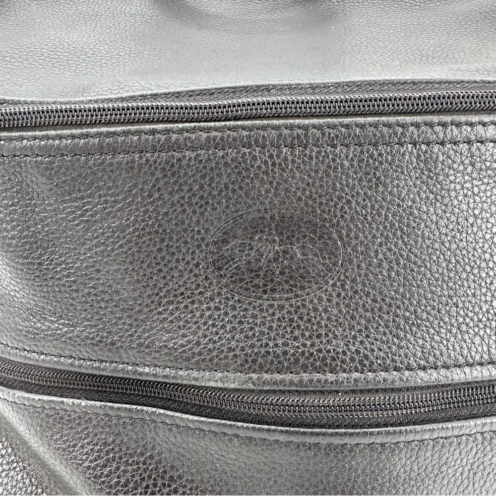 Longchamp Black Leather Le Foulonné Backpack Bag - Picture 2 of 11